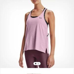 ⭐ Under Armour Knockout Purple Athletic Tank Top XS